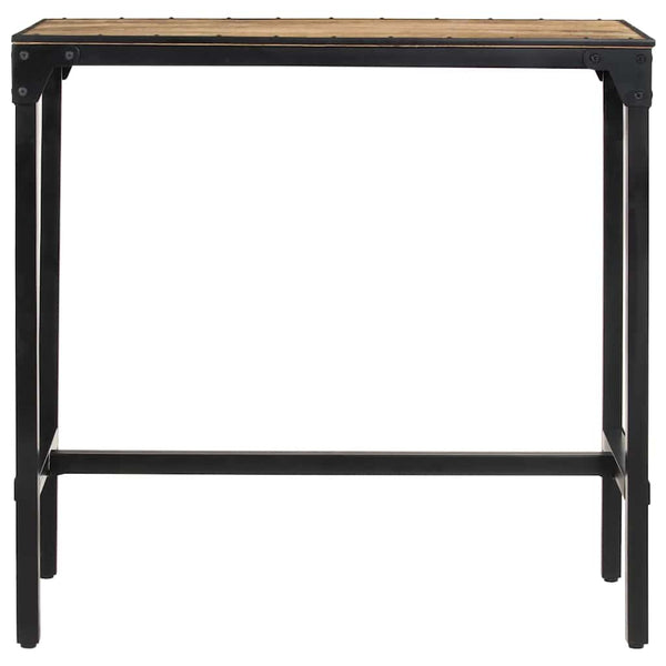 vidaXL Bar Table 110x55x107 cm Rough Solid Mango Wood