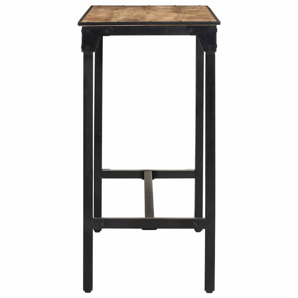 vidaXL Bar Table 110x55x107 cm Rough Solid Mango Wood