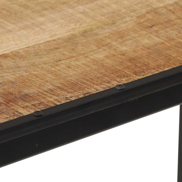 vidaXL Bar Table 110x55x107 cm Rough Solid Mango Wood