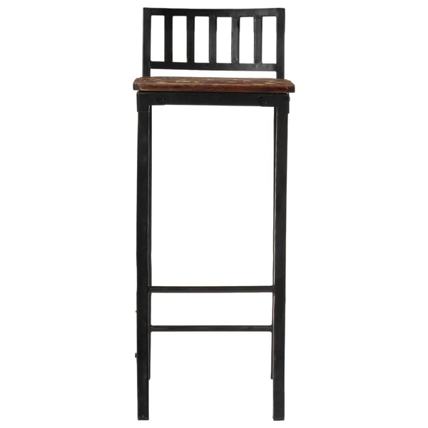 Barstühle 4er Set Altholz Massiv