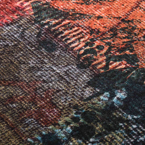 Waschbarer Patchwork Teppich Mehrfarbig 150x230 cm