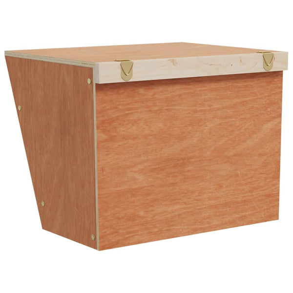 Heuraufe für Kaninchen 25x18,5x20,5 cm Massivholz Tanne