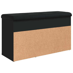 Schuhbank Schwarz mit Stauraum