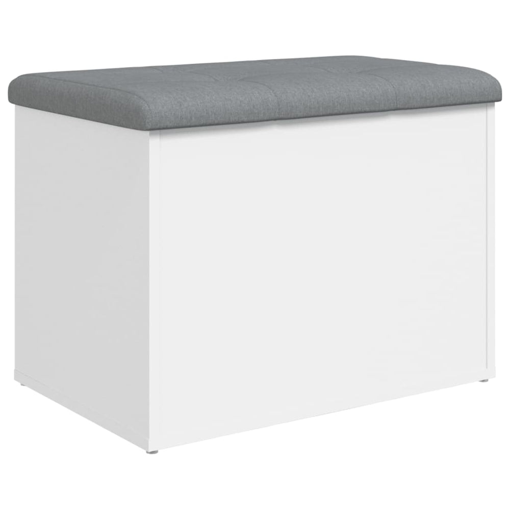 Aufbewahrungsbank Weiß 62x42x45cm