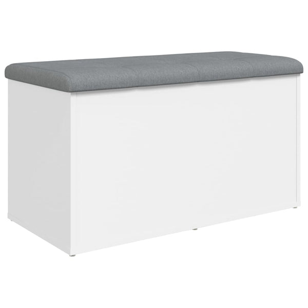 Aufbewahrungsbank Weiß 82x42x45cm