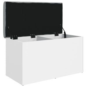 Aufbewahrungsbank Weiß 82x42x45cm