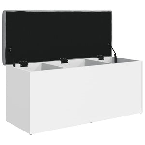 Aufbewahrungsbank Weiß 102 cm