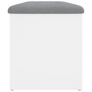 Aufbewahrungsbank Weiß 102 cm