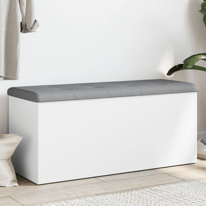 Aufbewahrungsbank Weiß 102 cm