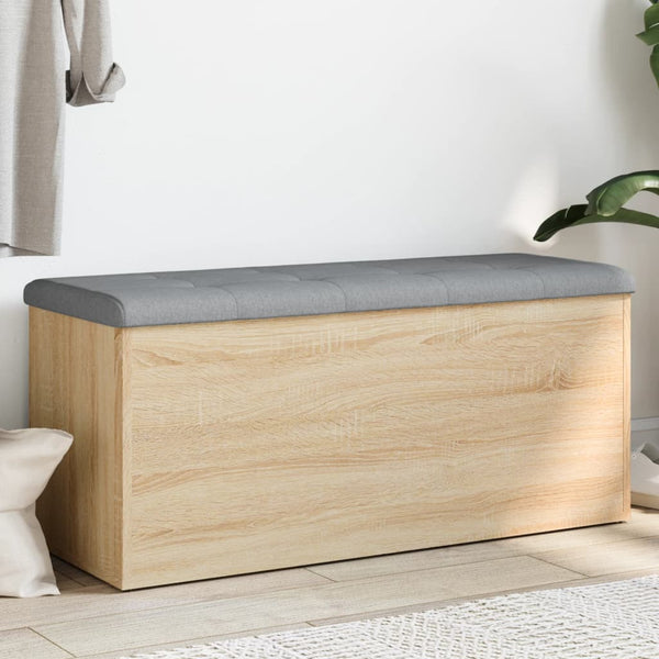Aufbewahrungsbank Sonoma Eiche 102x42x45 cm