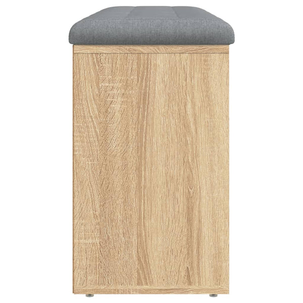 Schuhbank Sonoma Eiche 102 cm
