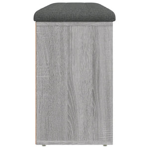 Schuhbank Grau Sonoma 102 cm