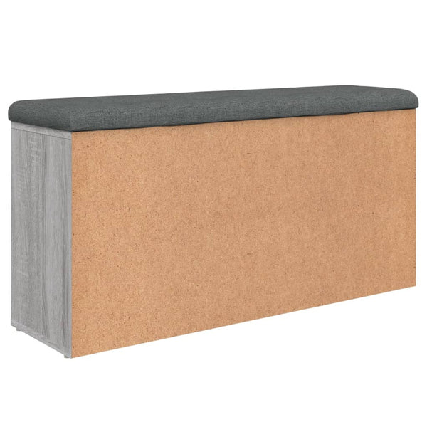 Schuhbank Grau Sonoma 102 cm