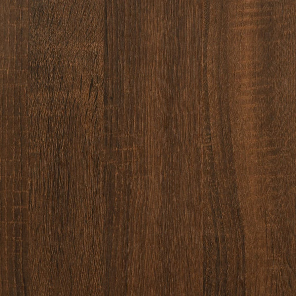 Schuhbank Braun Eichen-Optik mit Stauraum