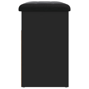 Schuhbank Schwarz 62x32x50 cm