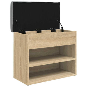 Schuhbank Sonoma Eiche 62 cm