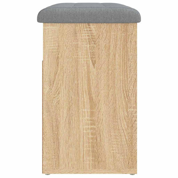 Schuhbank Sonoma Eiche 62 cm