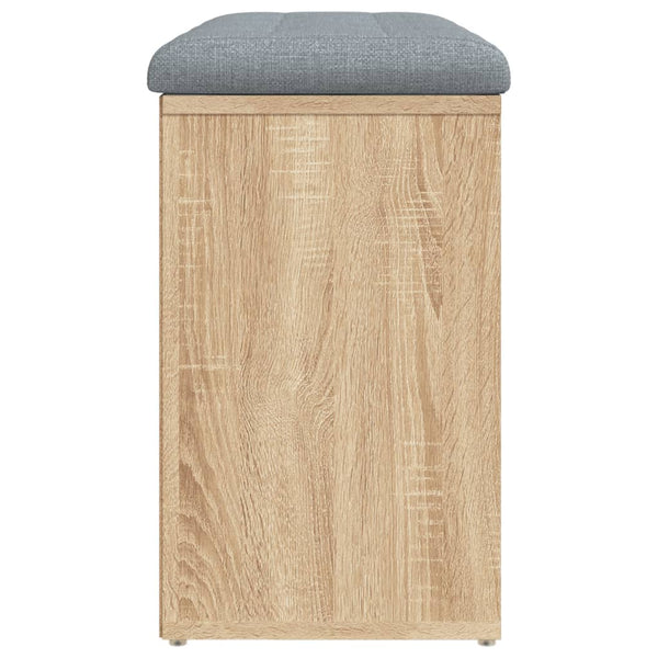 Schuhbank Sonoma Eiche 82x32x50cm