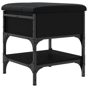 Schuhbank Schwarz 42x42x45 cm