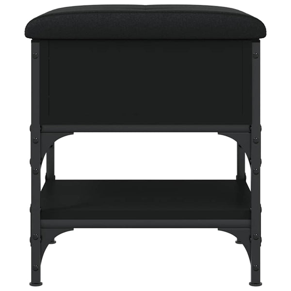 Schuhbank Schwarz 42x42x45 cm
