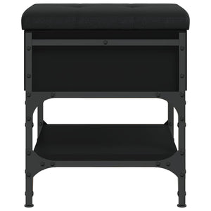Schuhbank Schwarz 42x42x45 cm