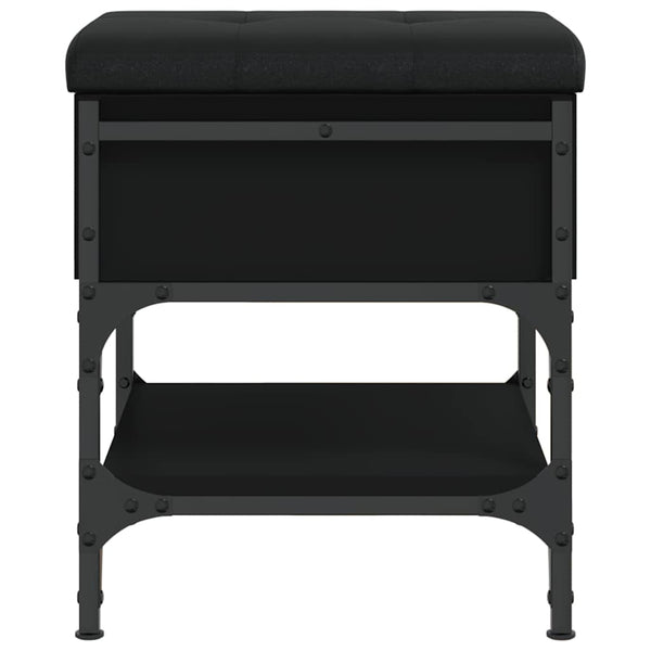 Schuhbank Schwarz 42x42x45 cm