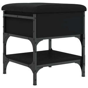 Schuhbank Schwarz 42x42x45 cm