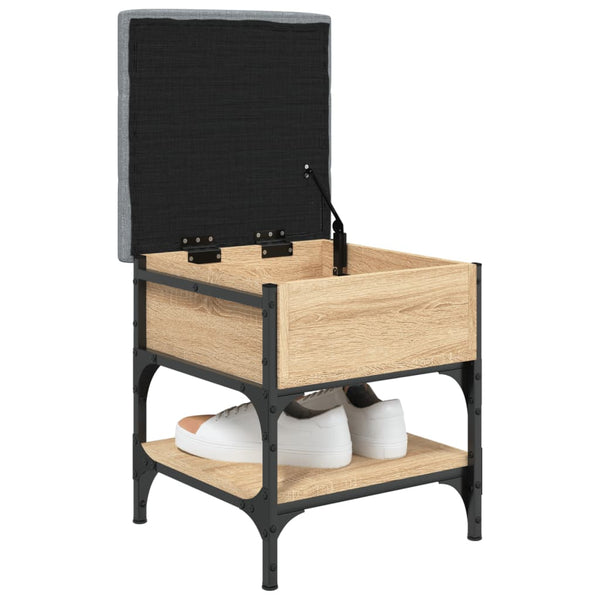 Schuhbank Sonoma Eiche 42x42x45 cm