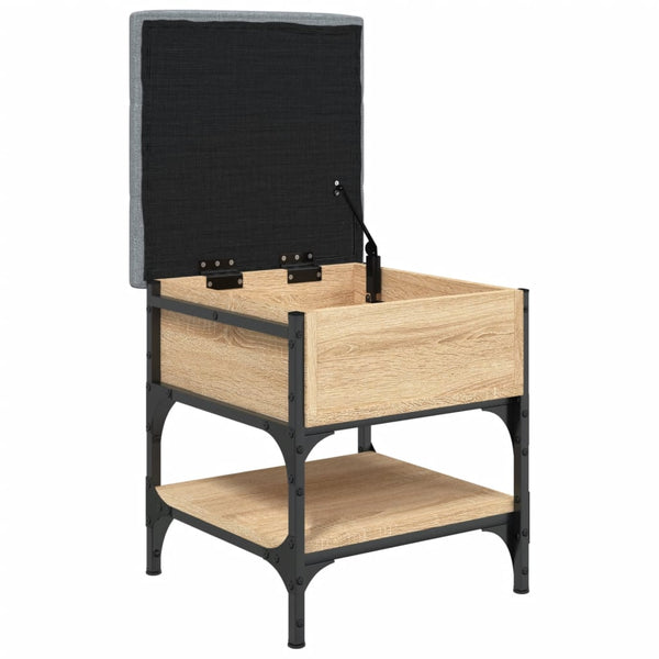 Schuhbank Sonoma Eiche 42x42x45 cm
