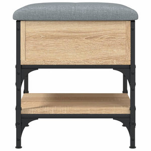 Schuhbank Sonoma Eiche 42x42x45 cm