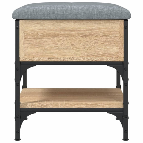 Schuhbank Sonoma Eiche 42x42x45 cm