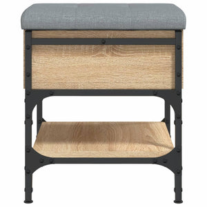 Schuhbank Sonoma Eiche 42x42x45 cm