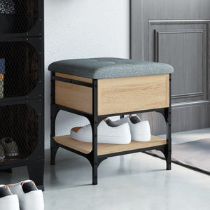 Schuhbank Sonoma Eiche 42x42x45 cm