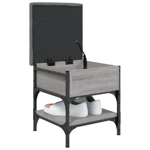 Schuhbank Grau Sonoma 42x42x45 cm