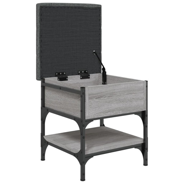 Schuhbank Grau Sonoma 42x42x45 cm