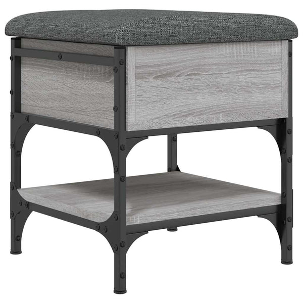 Schuhbank Grau Sonoma 42x42x45 cm