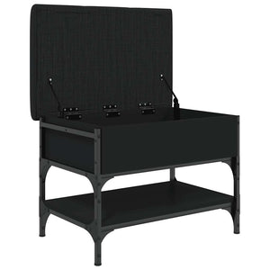 Schuhbank Schwarz 62x42x45 cm