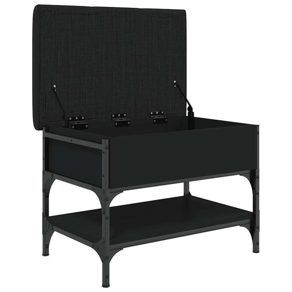 Schuhbank Schwarz 62x42x45 cm