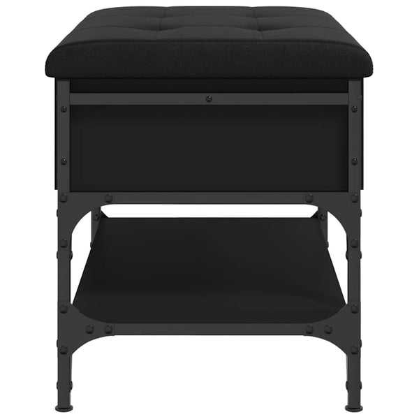 Schuhbank Schwarz 62x42x45 cm