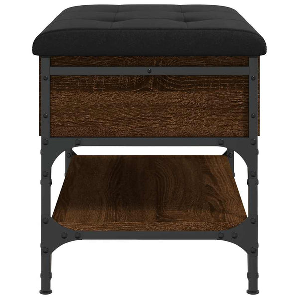 Schuhbank Braun Eichenoptik 62x42x45 cm