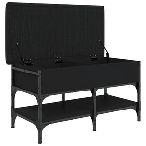 Schuhbank Schwarz 82x42x45 cm