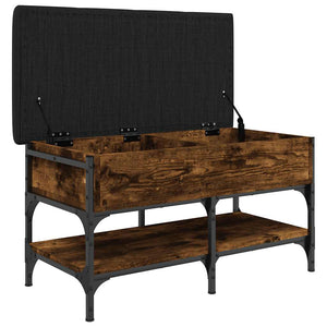 Schuhbank Räuchereiche 82x42x45 cm