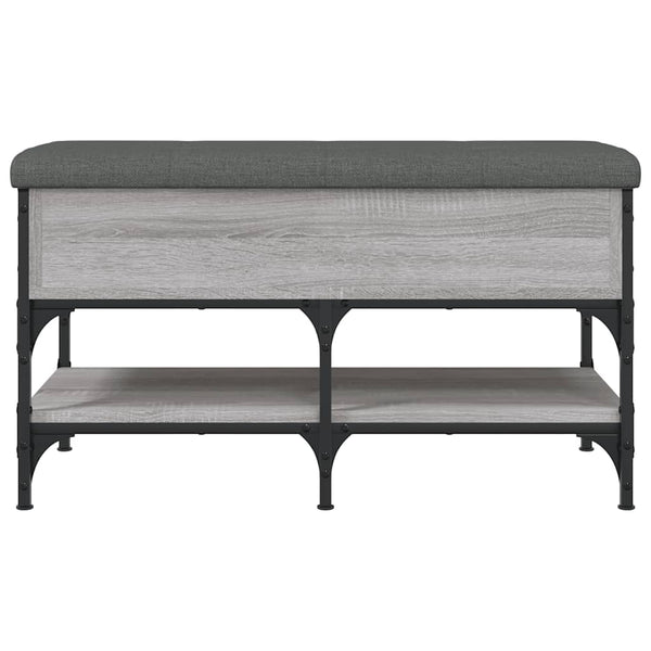 Schuhbank Grau Sonoma 82 cm