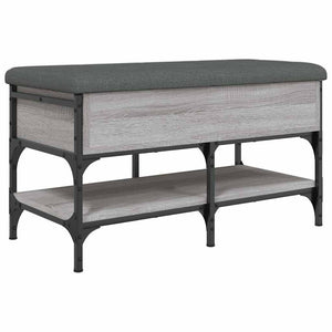 Schuhbank Grau Sonoma 82 cm