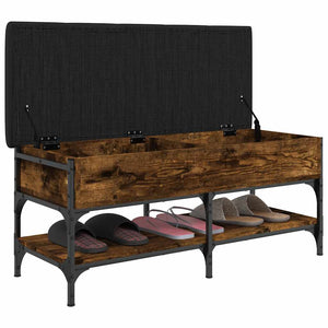 Schuhbank Räuchereiche 102 cm