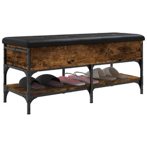 Schuhbank Räuchereiche 102 cm
