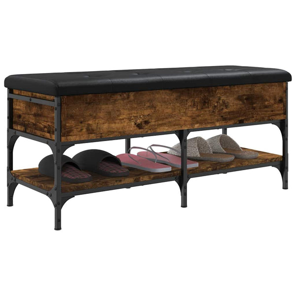 Schuhbank Räuchereiche 102 cm