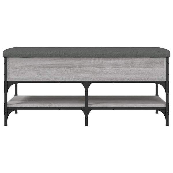 Schuhbank Grau Sonoma 102 cm