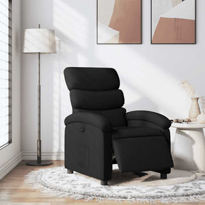 Relaxsessel Elektrisch Schwarz Stoff
