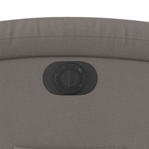 Relaxsessel Elektrisch Taupe Stoff